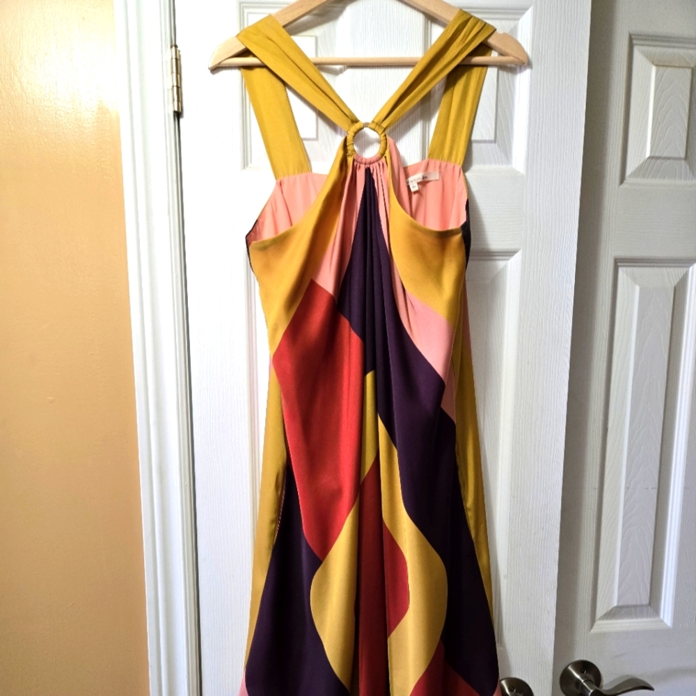 Handkerchief dress with pockets! - size large